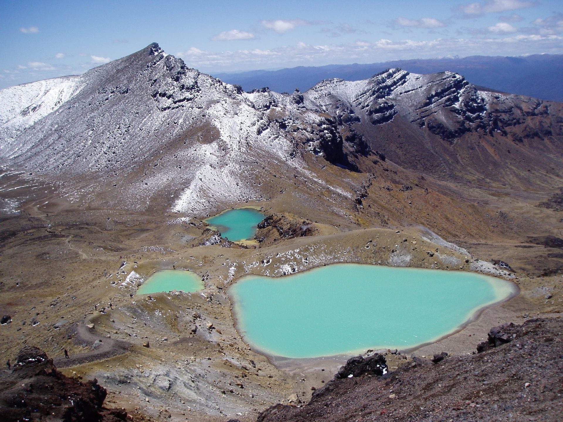Tongariro volcanic landscape